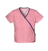 Check Up Fry Rose Mini Mock Wrap Top